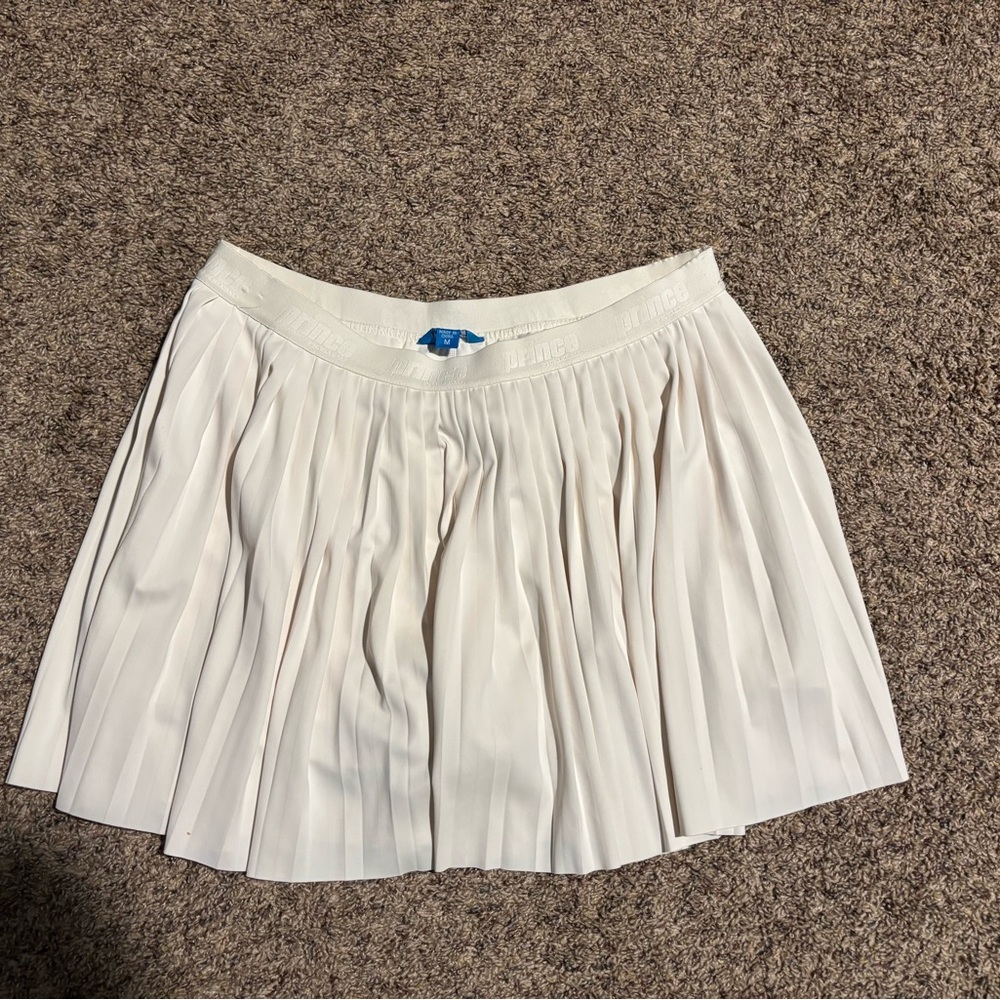 Prince White Pleated tennis Skirt